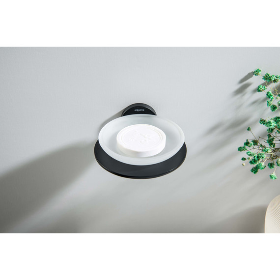 Мыльница Aquatek Оберон AQ4203MB, цвет чёрный матовый - фото 5