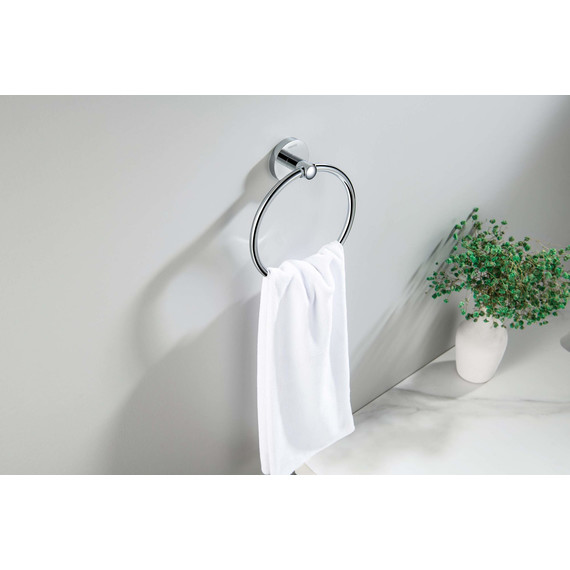 Кольцо для полотенец Aquatek Оберон AQ4212CR - фото 3