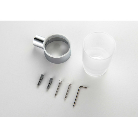 Стакан для зубных щеток Aquatek Лира AQ4404CR - фото 2