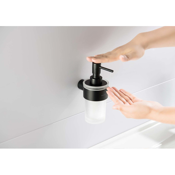 Дозатор для жидкого мыла Aquatek Лира AQ4405MB, цвет чёрный матовый - фото 3