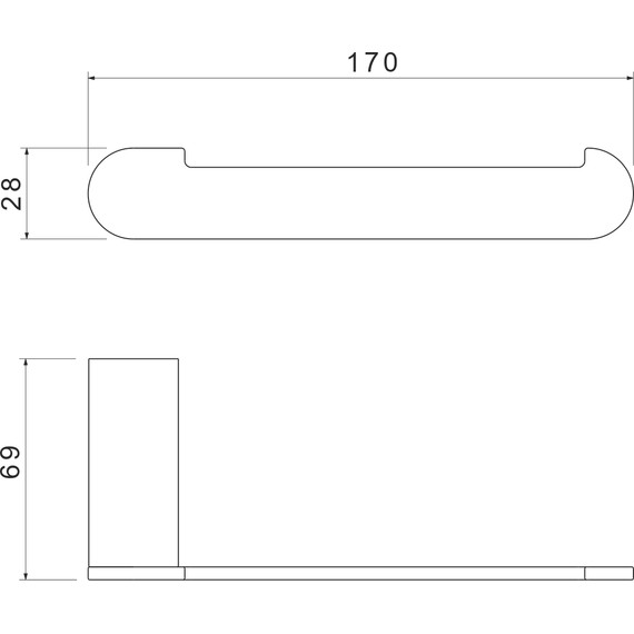 Держатель для туалетной бумаги Aquatek Лира AQ4408CR - фото 6