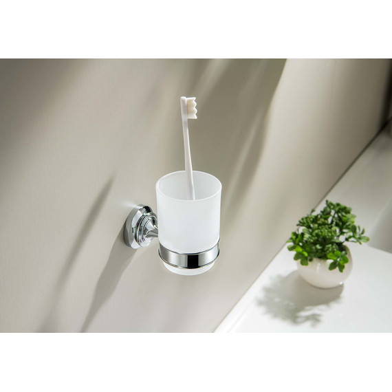 Стакан для зубных щеток Aquatek Классик AQ4504CR - фото 4