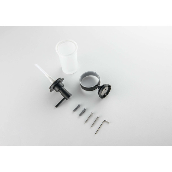 Дозатор для жидкого мыла Aquatek Классик AQ4505MB, цвет чёрный матовый - фото 2