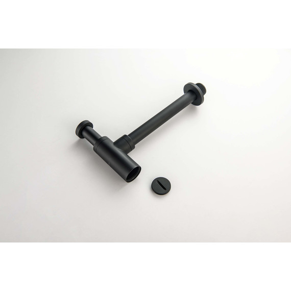 Сифон для умывальника Aquatek AQ6012MB, чёрный матовый - фото 5