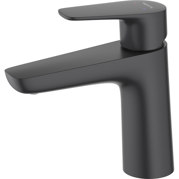 Набор смесителей 3 в 1 для ванны с коротким изливом Aquatek Бетта AQ1130MB, чёрный матовый, Цвет производителя: чёрный матовый - фото 2