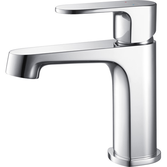 Набор смесителей 3 в 1 для ванны с коротким изливом Aquatek Оберон AQ1230CR, Цвет производителя: хром - фото 2