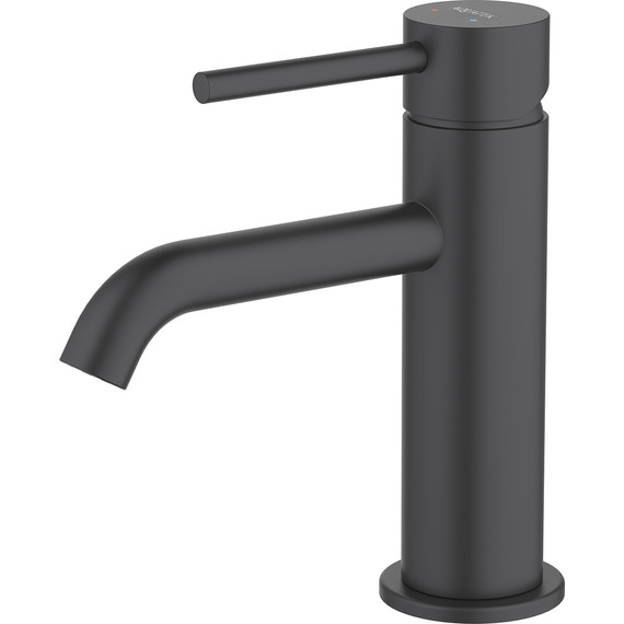 Набор смесителей 3 в 1 для ванны с коротким изливом Aquatek Европа AQ1330MB, чёрный матовый, Цвет производителя: чёрный матовый - фото 2