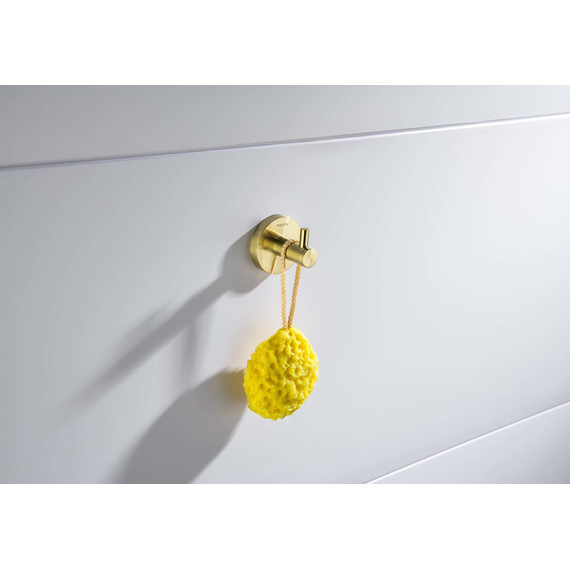 Крючок Aquatek Европа AQ4101BG, цвет золото шлифованное - фото 4