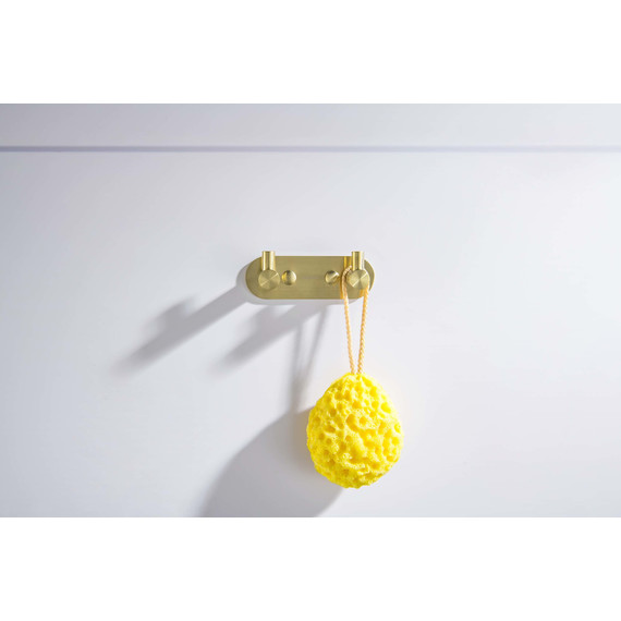 Двойной крючок Aquatek Европа AQ4102BG, цвет золото шлифованное - фото 4