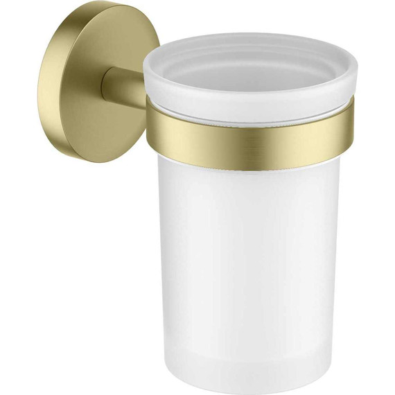 Стакан для зубных щеток Aquatek Европа AQ4104BG, цвет золото шлифованное - фото 2