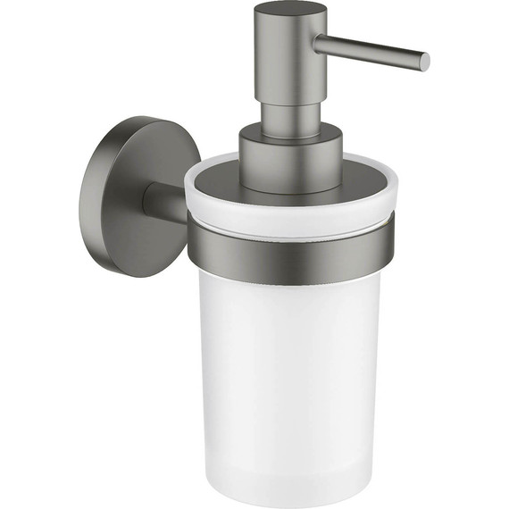 Дозатор для жидкого мыла Aquatek Европа AQ4105BGM, цвет оружейная сталь - фото 2