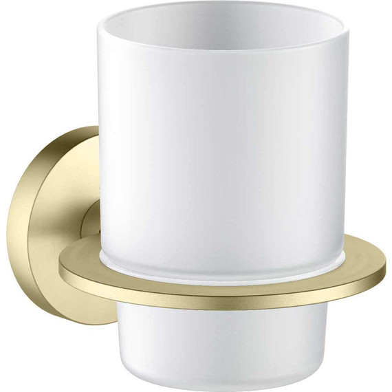 Стакан для зубных щеток Aquatek Оберон AQ4204BG, цвет золото шлифованное - фото 2