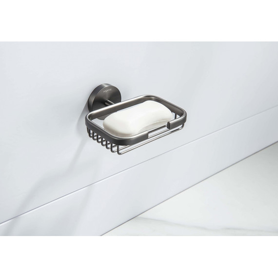 Мыльница Aquatek Бетта AQ4633BGM, цвет оружейная сталь - фото 6