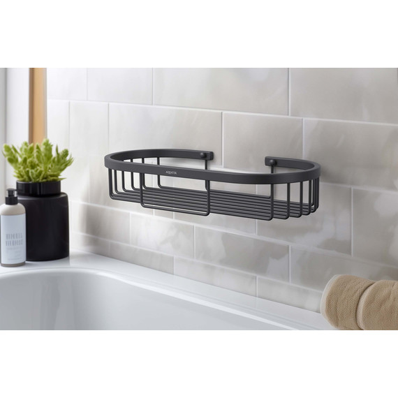 Полка Aquatek  AQ4916MB, цвет чёрный матовый - фото 4