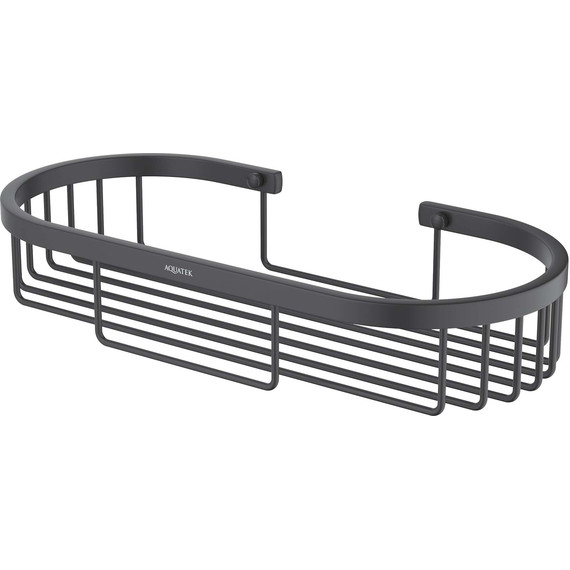 Полка Aquatek  AQ4916MB, цвет чёрный матовый - фото 2