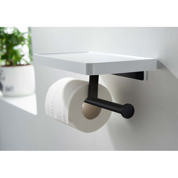 Держатель для туалетной бумаги Aquatek Европа AQ4919MB, цвет чёрный матовый - фото 9