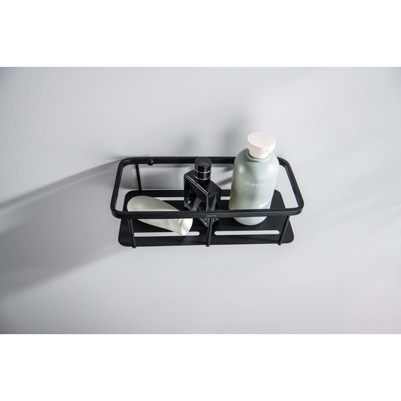 Полка Aquatek  AQ4936MB, цвет чёрный матовый - фото 4