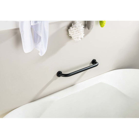 Поручень для ванны Aquatek  AQ4995MB, цвет чёрный матовый - фото 4