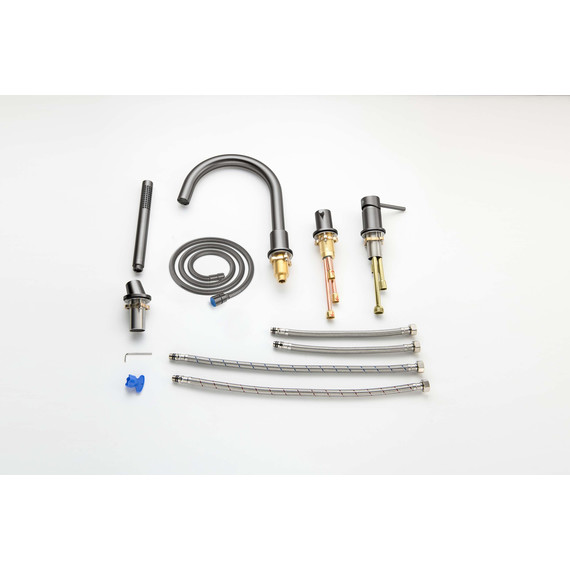 Смеситель для ванны Aquatek Европа AQ1348BGM, оружейная сталь, Цвет производителя: оружейная сталь - фото 10