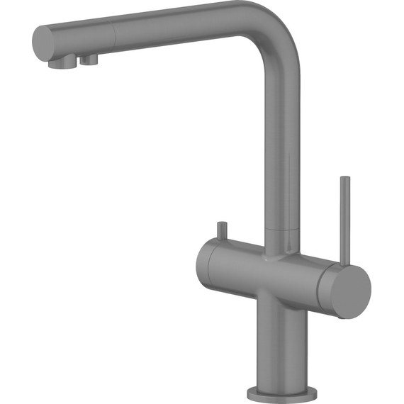 Смеситель для кухни Aquatek Европа AQ1385BGM, оружейная сталь, Цвет производителя: оружейная сталь - фото 2