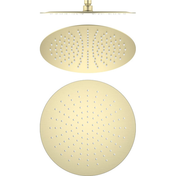 Верхний душ Aquatek 300x300 AQ2075BG, золото шлифованное - фото 2