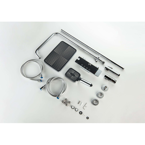 Душевая стойка Aquatek Поларис AQ3040CR (с гигиеническим душем), Цвет производителя: хром - фото 3