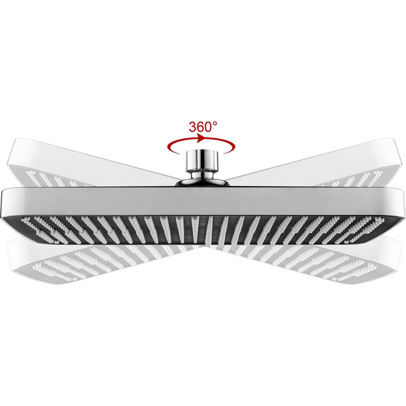 Душевая стойка Aquatek Поларис AQ3040CR (с гигиеническим душем), Цвет производителя: хром - фото 6