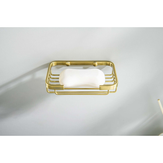 Мыльница Aquatek AQ4946BG, цвет золото шлифованное - фото 3