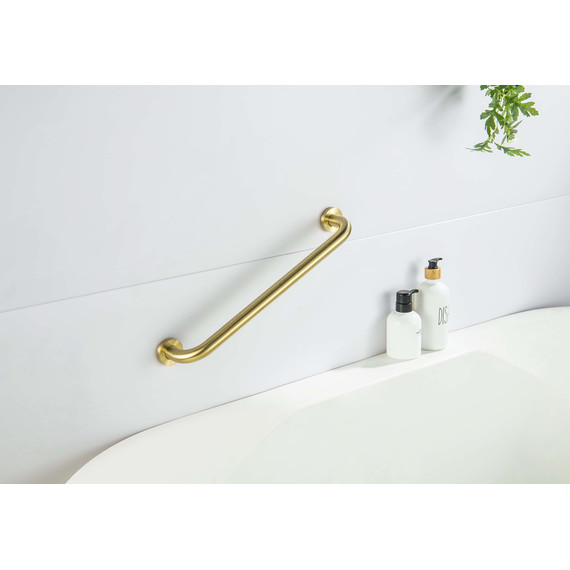 Поручень для ванны Aquatek 45 см AQ4995BG, цвет золото шлифованное - фото 4