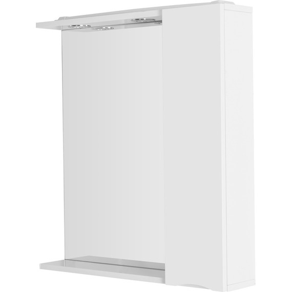Зеркало-шкаф BelBagno 60 см MARINO-SPC-600/750-1A-BL-P-R, Bianco Lucido - фото 2