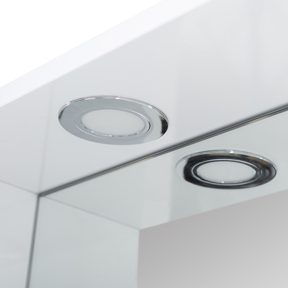 Зеркало-шкаф BelBagno 80 см MARINO-SPC-800/750-1A-BL-P-L, Bianco Lucido - фото 12