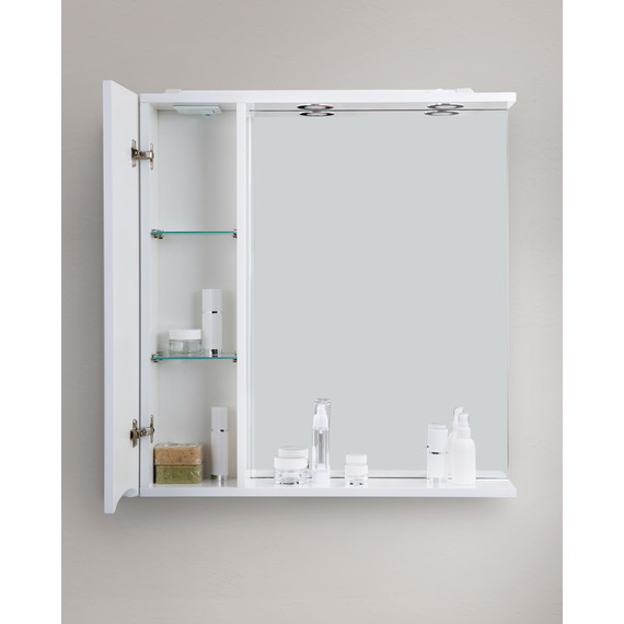 Зеркало-шкаф BelBagno 60 см MARINO-SPC-600/750-1A-BL-P-R, Bianco Lucido - фото 13