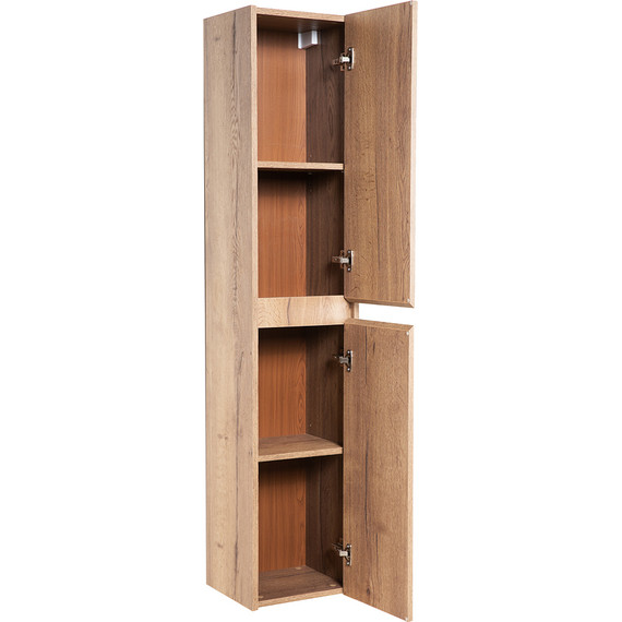 Пенал подвесной BelBagno KRAFT-1600-2A-SC-RT-R 35 см, правый, Rovere Tabacco - фото 3