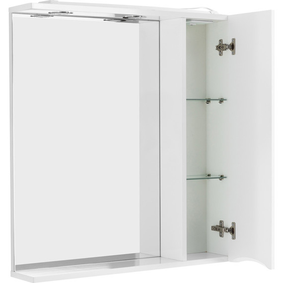 Зеркало-шкаф BelBagno 60 см MARINO-SPC-600/750-1A-BL-P-R, Bianco Lucido - фото 4