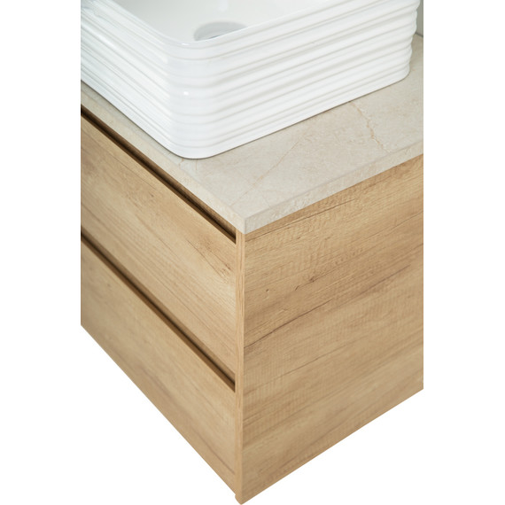 Столешница BelBagno Bellagio 80 см KEP-80-MCO-W0, Marmo Crema Opaco - фото 4