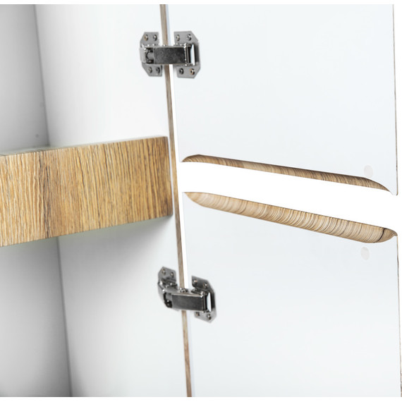 Пенал подвесной BelBagno ALBANO-1600-2A-SC-RR-P 32 см, Rovere Rustico - фото 5