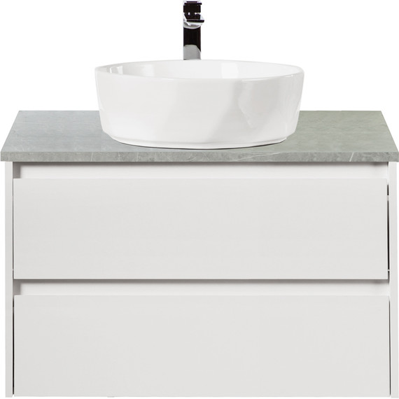 Столешница BelBagno Bellagio 100 см KEP-100-MGL-W0, Marmo Grigio Lucido - фото 3