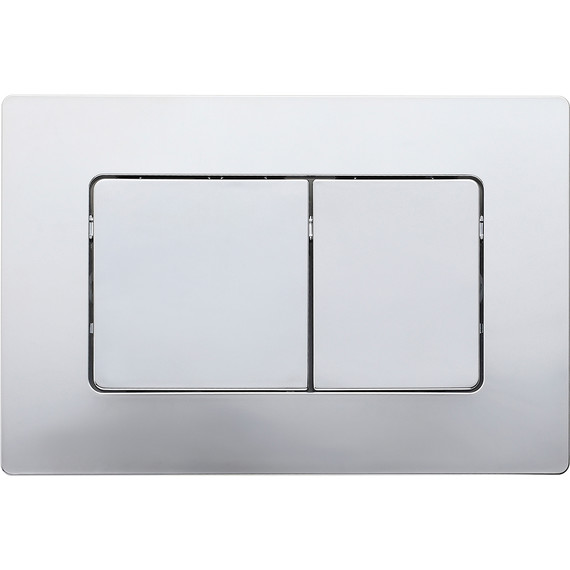 Кнопка смыва Veconi Flush FLV8-C, хром глянцевый - фото 