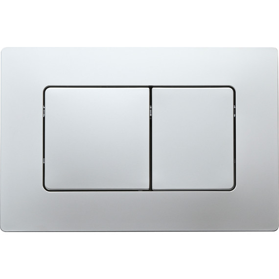 Кнопка смыва Veconi Flush FLV8-CM, хром матовый - фото 