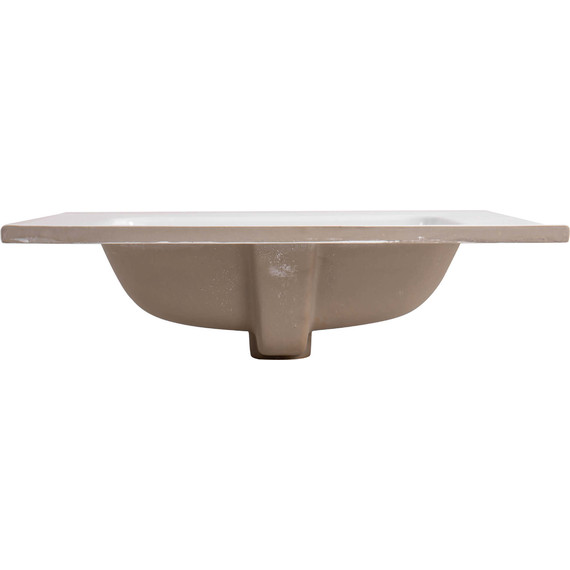 Тумба подвесная с раковиной Aquatek 60 см AQ77060-MG, серый матовый - фото 8