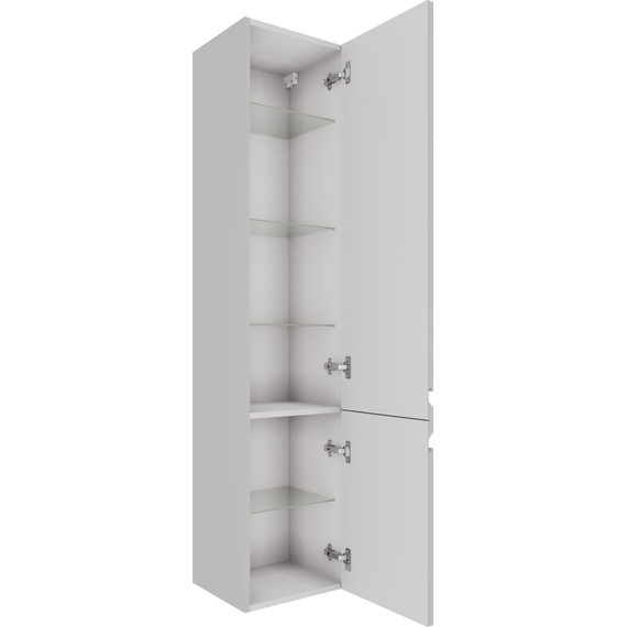 Пенал подвесной Aquatek 35 см AQ70035R-LG, серый туман - фото 2