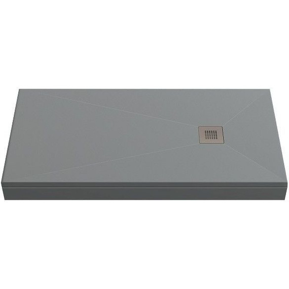Каменный поддон Bas Essentia 120x70 см, графит - фото 4