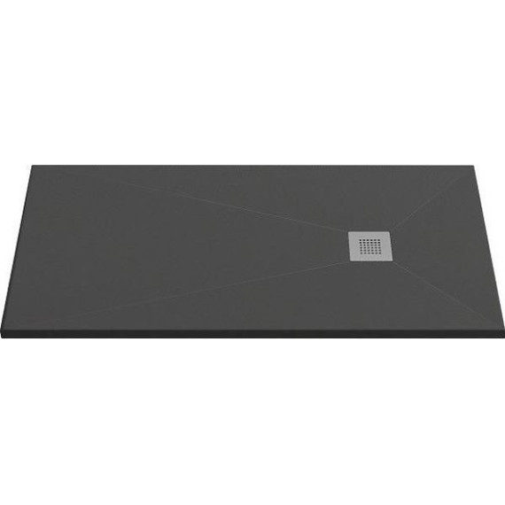 Каменный поддон Bas Essentia 120x90 см, чёрный - фото 4