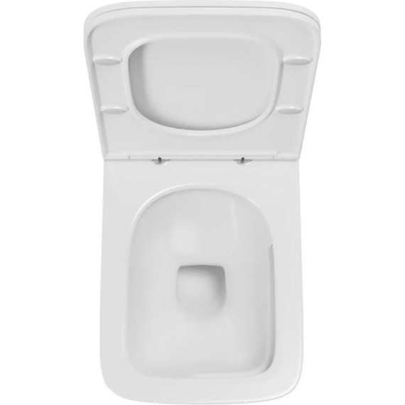 Унитаз подвесной безободковый Sintesi Balti SIN-TS-BLT-172 с крышкой микролифт (система смыва Торнадо) - фото 5