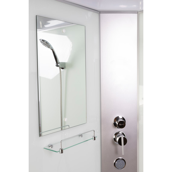 Душевая кабина Niagara 90x90 см 11011423, серебро/матовое - фото 4