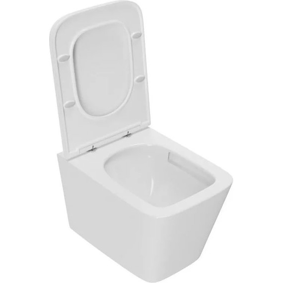 Инсталляция с подвесным унитазом комплект: Grohe Rapid SL 38772001 с подвесным безободковым унитазом Sintesi Balti SIN-TS-BLT-172 сиденье микролифт, крепление, кнопка смыва хром (система смыва Торнадо) - фото 4