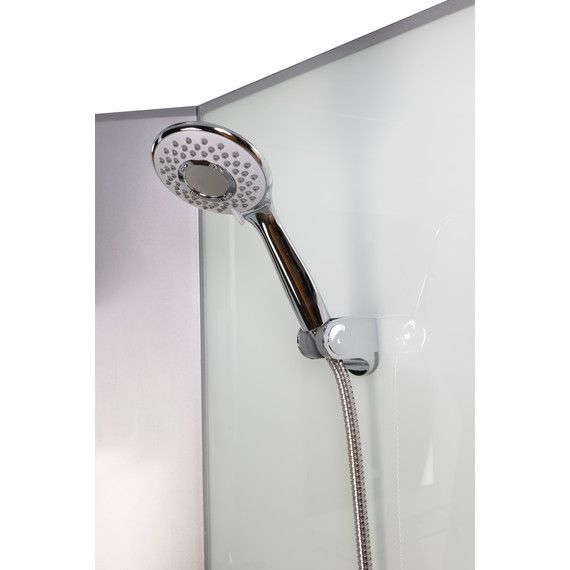 Гидробокс Niagara 90x90 см 23081424BKG, серебро/матовое - фото 6