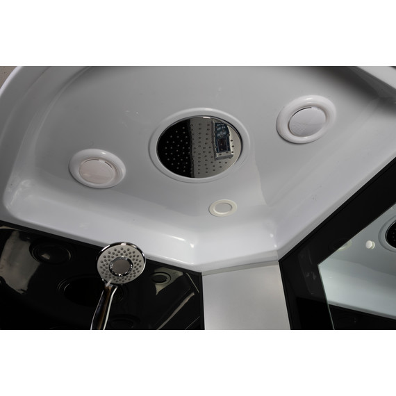 Гидробокс Niagara 80x80 см 25071434G, серебро/тонированное - фото 14