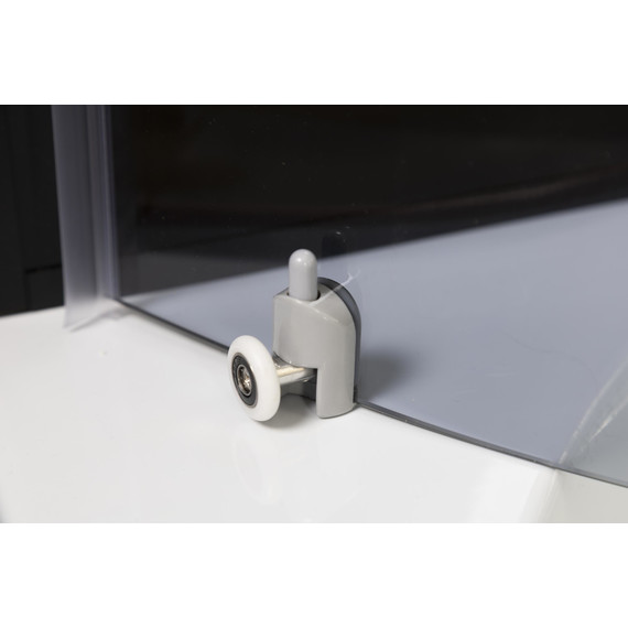 Гидробокс Niagara 80x80 см 25071434BKG, серебро/тонированное - фото 13