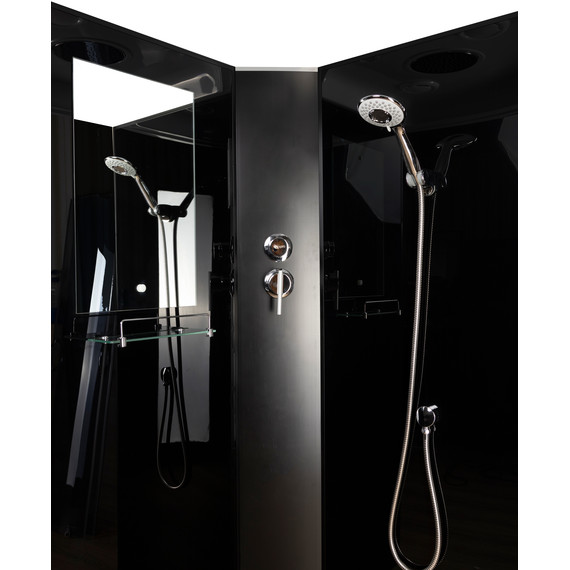 Душевая кабина Niagara 90x90 см NG-6501-14BKT, чёрный/тонированное - фото 5